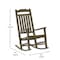 Flash Furniture Winston All-Weather Rocking Chair in Mahogany Faux Wood, 2PK 2-JJ-C14703-MHG-GG - alternate 2